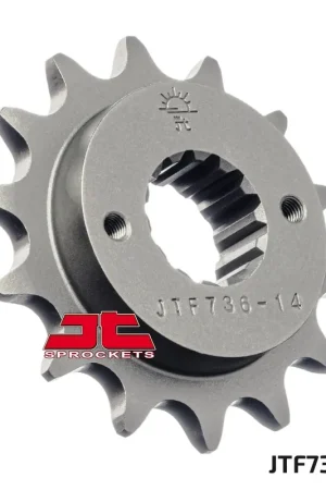 Op = Op JT SPROCKETS - FRONT STEEL 14T 520 - Sprockets - Duurzaam en Betrouwbaar
